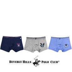 비버리힐스클럽 0201 실크나염스판 주니어 남성 사각 드로즈 팬티 3종세트 2707727