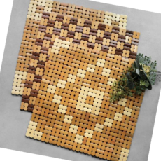 마작방석 리썸 대나무 차량용 의자 좌식, 리썸 마작방석 B타입