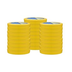 [사무용] 일반컬러 셀로판테이프 (12mm - ) 옐로우, 24개