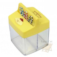 나른한고양이 산리오 캐릭터 폼폼푸린 사각 자석클립통 클립홀더 귀여운문구 산리오클립통