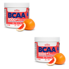 [1+1] 올라 BCAA 6000 맛있는 아미노산 보충제, 250g, 2개