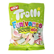 트롤리 퍼니벌스 사우어믹스 젤리, 100g, 1개