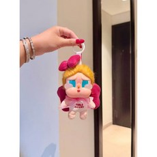 팝마트 크라이베이비 휴가 일기 시리즈 인형 인형옷 핑크 레드 리본 세트 인형제외, 레드 리본 세트(인형제외), 1세대와 2세대는 보편적입니다