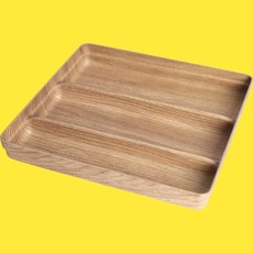 아카시아 커트러리 3칸 우드정리함 수저수납함 커트러리트레이 수저정리함 주방서랍정리함