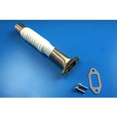 오리지널 DLE 롱 머플러 캐니스터 배기 세트 및 부품 가솔린 엔진용, 05 Bent Pipe