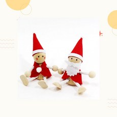 패브릭 겨울용 DIY키트 크리스마스 만들기교구 세트 산타인형 재료, 1개, 상세페이지 참조