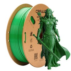 크리알리티 Creality 3d 프린터 고속 인쇄 소재 Hyper PETG 제품 소모품 부품 1.75mm 1KG, 초록색