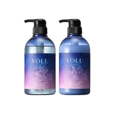 YOLU [디즈니 한정 디자인] 요르 샴푸 트리트먼트 세트 병 [캠 나이트리, 1개
