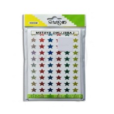 별별 혼합 반짝이 별 견출지 10mm 7장 라벨링스티커