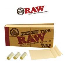연초맛을 그대로 전달 하는 종이필터 Raw Filter Tip 50pc, 1개
