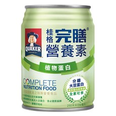 桂格完膳營養素系列 單罐零售 特護均衡/特護糖尿病/植物蛋白/腫瘤/洗腎專用營養配方/濃湯系列, 1個, 植物蛋白