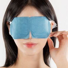 눈찜질팩밴드형 안구건조온열기 다래끼안대 기름배출온열안대, 1개, 10개입