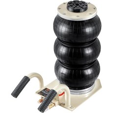 VEVOR 공기 잭 3톤6600파운드 삼중 가방 6개 강철 파이프가 포함된 에어백 최대 17.7인치450mm까지 들어올림 35초 빠른 리프팅 공압 차량 수리용 짧은 손잡이, 3T/high 17.7in-short Handle