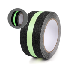 롤링페이퍼 실내외 야광 미끄럼방지 테이프 50mm x 10m, 1개 1개