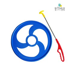 풍선대통령 굴렁쇠 37cm 민속놀이 운동회 체육도구