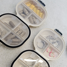 분리보관 케이스 파우치 휴대용 여행용 요일약통 약케이스 약통 약보관함 악세사리 보관함