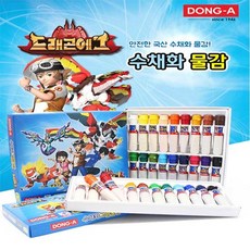 동아 드래곤에그 그림물감 6ml, 12색