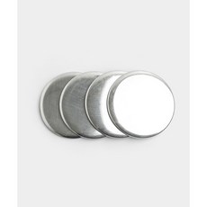 퀼트스타 마카롱 동전지갑 틀_75mm, 실버, 1세트