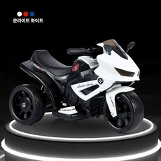 전기 오토바이 전동차 후륜 듀얼 블루투스 자동차, 이중 구동, 1개, 화이트 기본형 6V4.5 배터리+대형