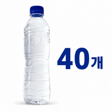 강원평창수 무라벨 500ml 40개