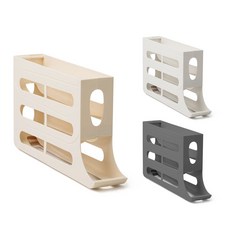 파스텔 컬러 달걀 케이스 계란 보관함 3color, 스탠드 슬림 계란보관함 (베이지), 1개