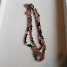 碧璽老礦長鏈 90公分 36克 時尚百搭 展現獨特風格, 1個