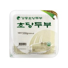 강릉초당두부 초당두부, 4개, 550g