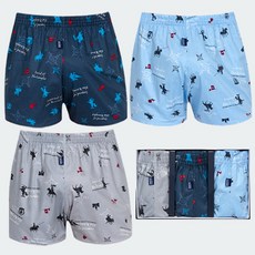 언더라인 [주니어 남학생] 국내산 순면100% 프리미엄 트렁크 3매