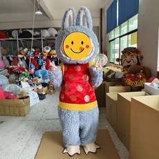 인형탈 코스프레 코스튬 행사용 공연 마스코트 동물옷 에어슈트 캐릭터 의상, 160-175, H