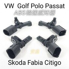 VW Skoda Fabia Citigo Polo Passat ABS輪速感知器比利時原裝進口, 1個, 左前WHT003861