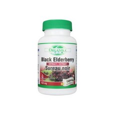 오르가니카 블랙 엘더베리 추출물 60캡슐, 60정, 1개