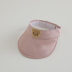 블랙체리 아동용 곰돌이 선캡
