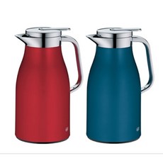 alfi愛麗飛 玻璃內膽保溫壺 1000ml SKY-1000 保冷保溫瓶 大容量家用, 藍色, 1個