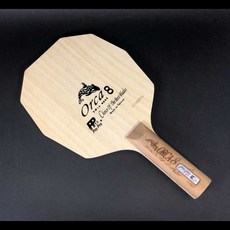 【雙兵桌球】 Pro Pro 桌球拍 ORCA 8 虎鯨 7夾純木8角拍 ST (六角拍 進化型), 1個, 88 +/- 1g