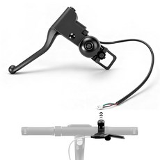 Felixstory Ninebot E2/E2 Plus/ E2 PRO/ F2/ F30/ F40용 벨 장착 전동 스쿠터 핸드브레이크 교체용 핸들 브레이크 레버, 26 A26