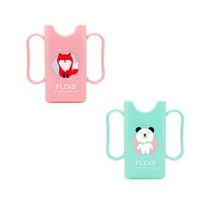 플렉사 미니팩 홀더 1+1 세트 케이스, 1개, 플렉사 미니팩홀더_핑크+민트