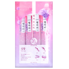마이베프 별자리스틱 4p 6종 중 맛 고르기 강아지 고양이 영양 파우치, 심장 건강, 60g, 1개