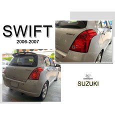 傑暘國際車身部品 全新SWIFT 05-07年 原廠型副廠紅白LED尾燈 單顆, 1個, 右邊(副駕駛座)