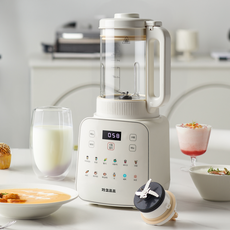 카코프프 낮은 소음 탈착식 죽 ABC 주스 두유 제조기, 크림(MK-PB30)