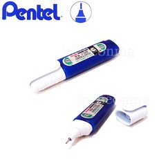 펜텔 극세펜식 수정액 화이트 수정펜 ZL31-W 12ml, 1개