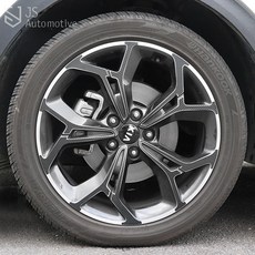 [비브랜드] 피그파인더 19인치 휠마스크 바퀴 스크래치보호 흠집방지 DIY 튜닝 몰딩 포인트 스티커 차량용품 스포티지더볼드 호환, V타입, 1개