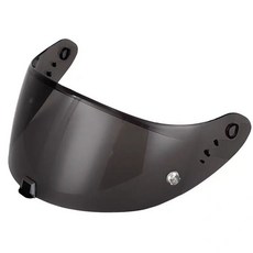 蠍子Scorpion EXO-R1/1400/520氣囊賽道頭盔鏡片副廠 安全帽頭盔鏡片, 淺黑, 1個