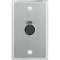 사가 엘리트™ XLRF1 단일 강 벽판 여성 XLR 커넥터 포함, 사가 엘리트™ XLRF1 단일 강 벽판 여성 XLR 커