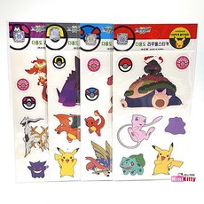 1000 포켓몬스터 다용도 리무벌 스티커 (랜덤)