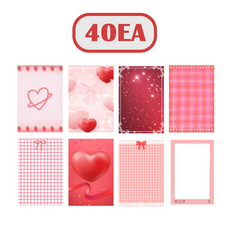 SANS 포카 바인더 대지 5color S2, 2세트, 레드