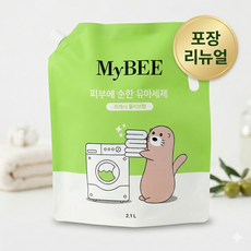 마이비 피부에 순한 유아세제 리필, 2.1L, 1개