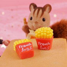 [이브닝메종] 미니어처 후렌치후라이 감자튀김 파츠 1p, 후렌치후라이 rsB4, 1개