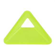 삼각 접시콘 인라인접시콘 실내체육활동 반활전꼬깔콘 접시콘빨강 삼각접시콘, 형광