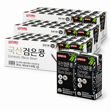 삼육두유 국산 검은콩 두유 190ml x 24 x 3, 72개