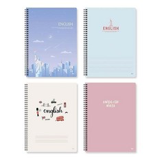 꿈꾸는비 중고 영어 스프링 노트 랜덤발송 필기연습